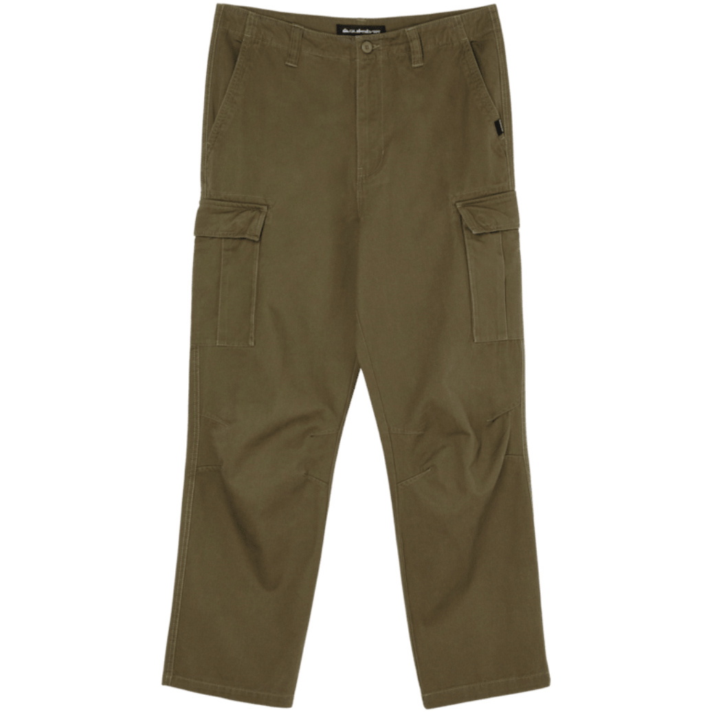 2026 Quiksilver Mens Taxer Regular Cord Pants EQYNP03315 - Elmwood